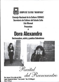 Dora Alexandra en Maracaibo