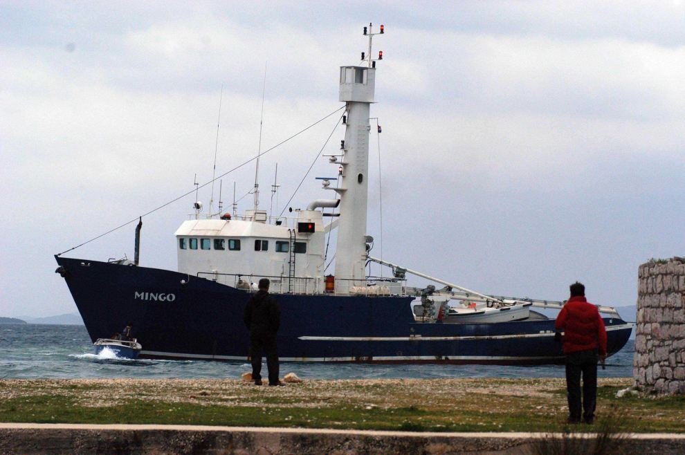 GRAMPIAN WARRIOR,,,after conversion for tuna fishing and renamed the MINGO IN 2005