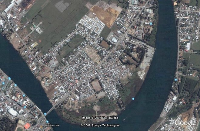 foto satelital Google Earth