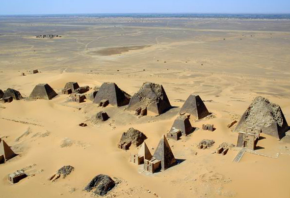 Pyramids in Nothern Sudan