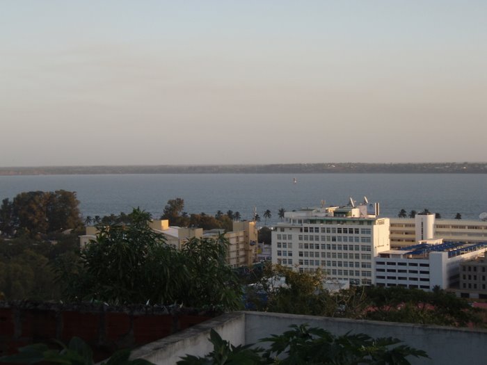 View from the Base Backpacker's in Maputo, Mozambique
