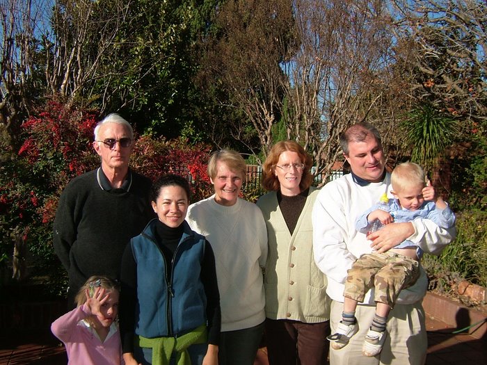 The Albertyn family, friends of the Gravelys, whom I go to church with in Alabama