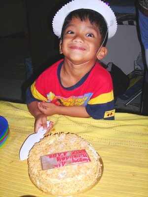 faiz a'aqil, 4 years-old