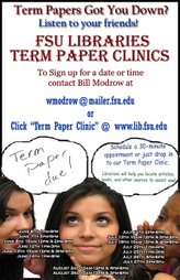 Information Literacy during Term Paper Clinics