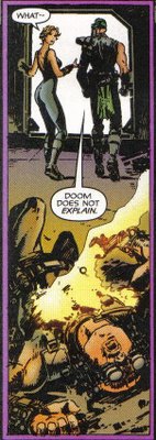 'Does not explain'? Come on, Doom, that's all you do!
