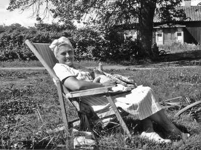 Mormor, Björnlunda, sent 1950-tal