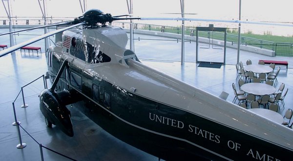 Marine One at The Ronald Reagan Presidential Library - Simi Valley, California