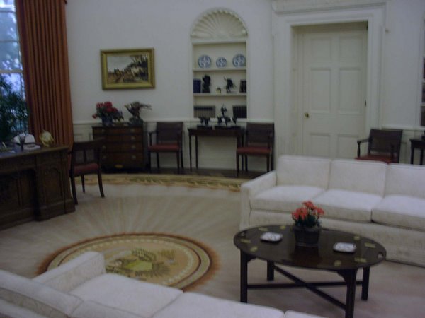 The Oval Office at The Ronald Reagan Presidential Library - Simi Valley, California