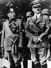 Mussolini e Hitler