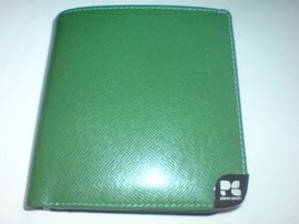 My New Green Pierre Cardin Wallet