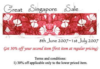Great Singapore Sale!