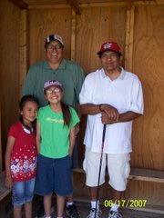 DARRYLL GOODWIL & Daughters with partner WILLIE HOLTOSI