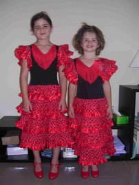 Flamenco girls