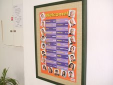 CARTEL DE BIENVENIDA A NUESTRO CENTRO