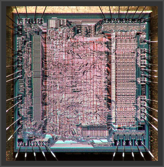 Atmel EF6809CV CPU