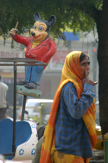 Mickey, Agra, India