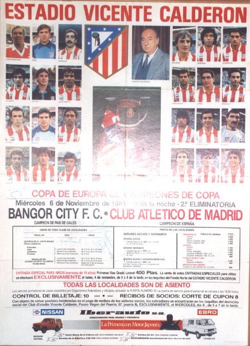 ATLETICO DE MADRID, 1985/1986