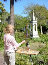 The Charleston Outdoor Painters Association (COPA)  Paint out in the Archdale St. Area