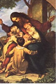 Jesus and the babies (The little angels here on earth)