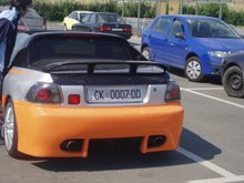 Nabrijani auto u Zg-u