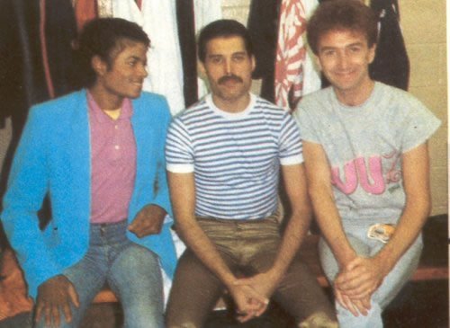 Michael Jackson, Freddie y John