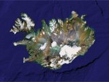Mapa Islandia