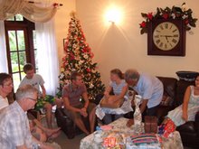 White elephant party with the Swedes!