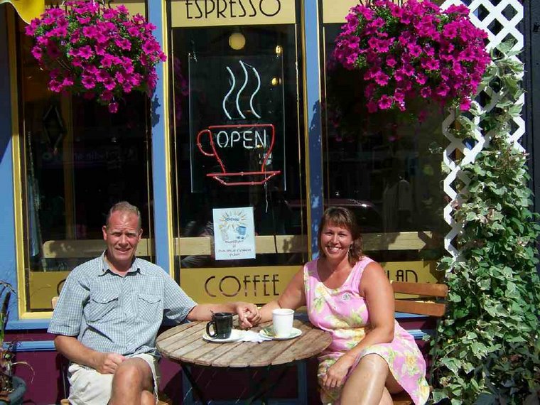 At the Cafe
