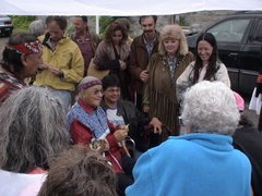 Sacred Pipe Ceremony on Victoria Island on June 21st (summer solstice)