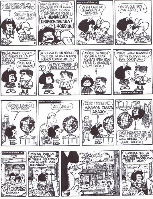 Humor de Mafalda