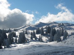Contre jour au Mont Tendre