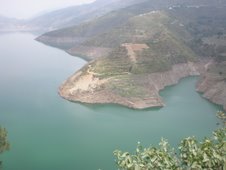 Tehri Dam Reservior...