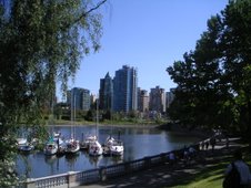 A nice view at Vancouver, Canada