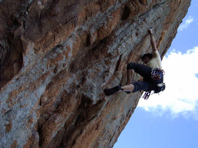 Sardinia Climbing "Rosso che suda"  "Extra long" Villacidro (VS).