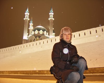 A mosque Kul Sharif - the main mosque of Tatarstan