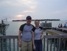Me and my lovely wife Tara on our Honeymoon in Key West