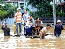 Brantas Pengangguran Koq Lewat Banjir