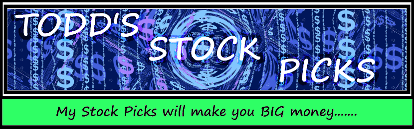Todd's stock picks give you  free professional stock recommendations to make money, blog