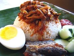 Malay "nasi lemak"