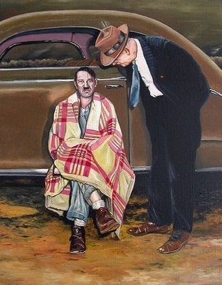 Hitler After a Car Accident by Aldert Mantje