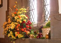 Random harvest church flowers from images.google.co.uk