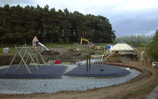 play park being built