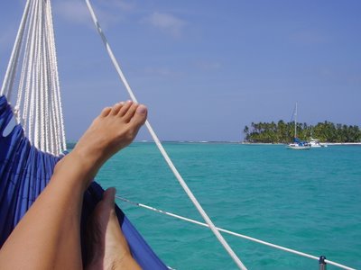 Hollandes Cays from the hammock