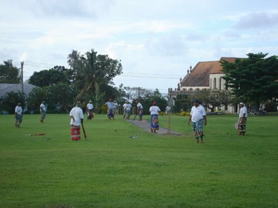 Samoan cricket - courtesy of Revision II