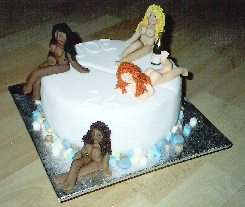 Nude Birthday Cake 18