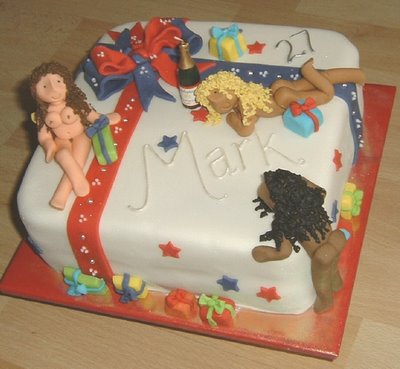 Nude Birthday Cake 13