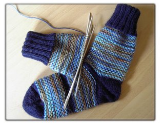 Proportional Bekræfte Uventet strikkekurven: It "socks"