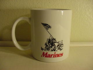 US Marines Raising the Flag at Iwo Jima Mug Coffee Cup