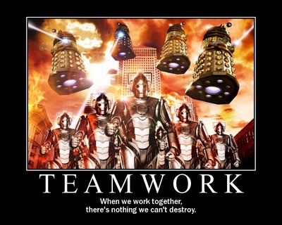 Teamwork motivational poster