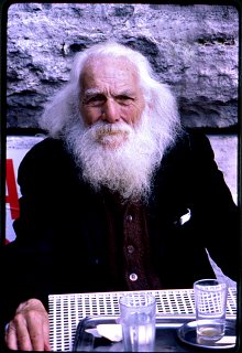 Man with White Beard, Rome 1978